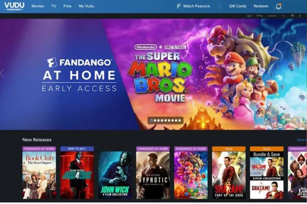 Vudu é um aplicativo grátis