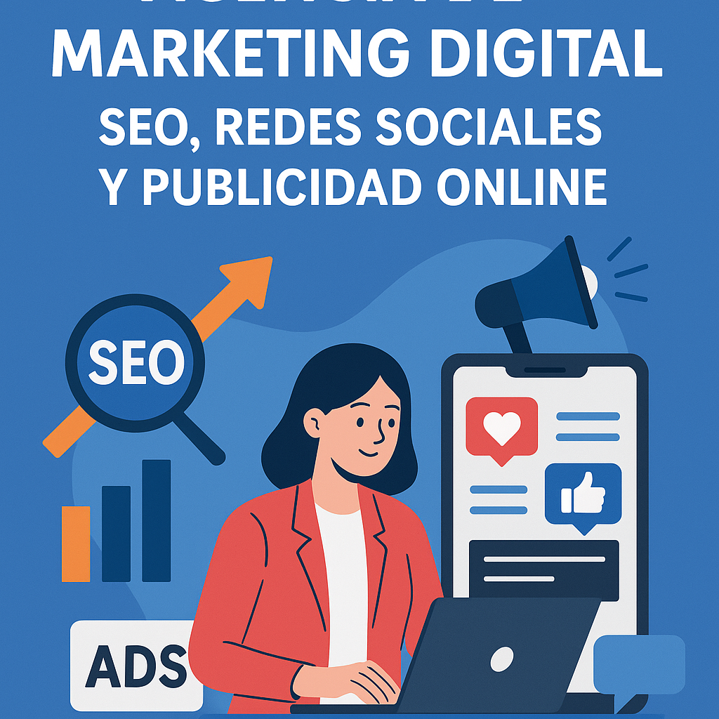 Illustration of Agencia de Marketing Digital: SEO, Redes Sociales y Publicidad Online