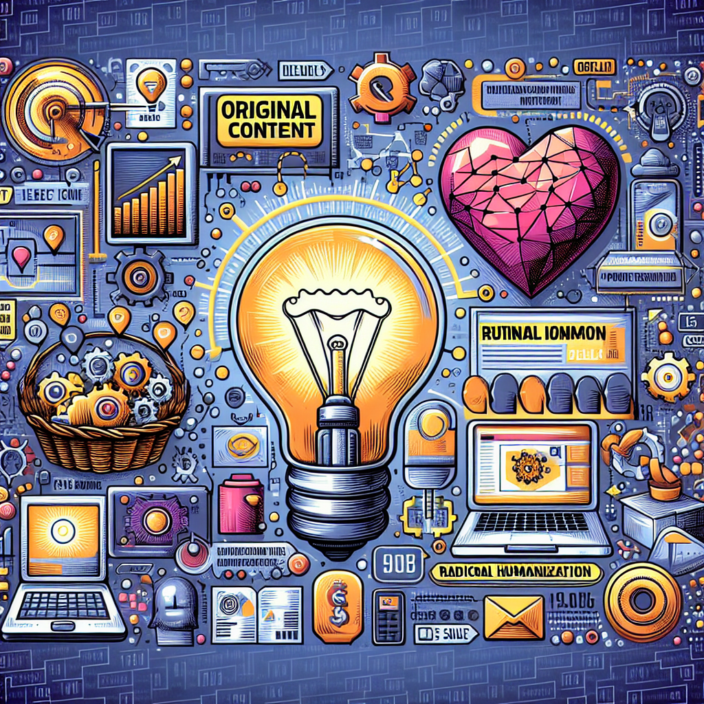 Illustration of Conteúdo Original e Humanização Radical: Segredo para Vender no Marketing Digital