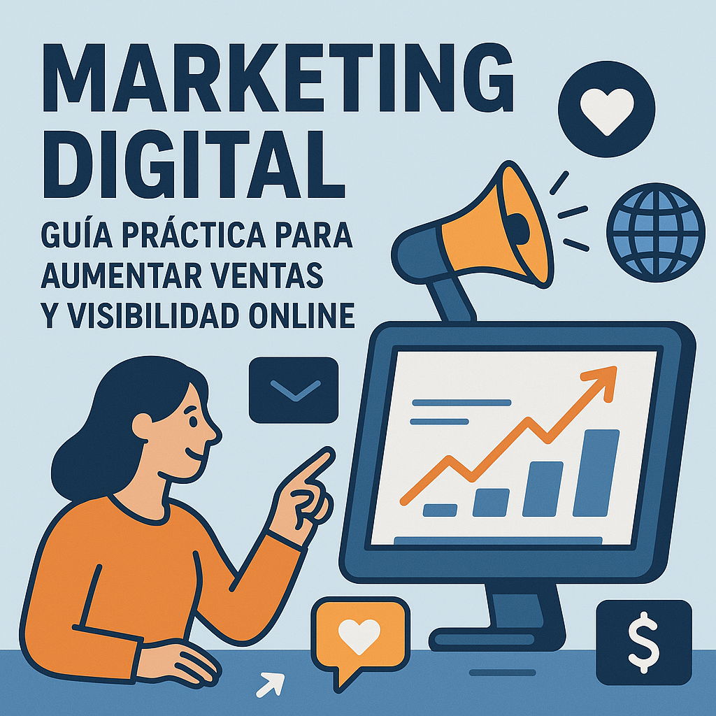Marketing digital: Guía práctica para aumentar ventas y visibilidad online 2 Illustration of Marketing digital: Guía práctica para aumentar ventas y visibilidad online