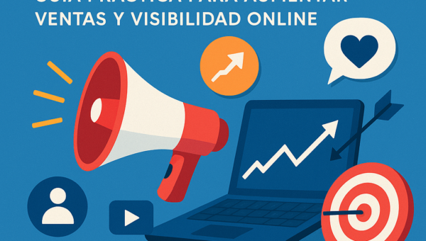 Illustration of Marketing digital: Guía práctica para aumentar ventas y visibilidad online