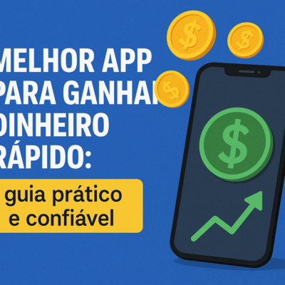 Illustration of Melhor app para ganhar dinheiro rápido: guia prático e confiável