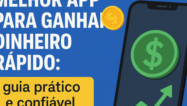Illustration of Melhor app para ganhar dinheiro rápido: guia prático e confiável