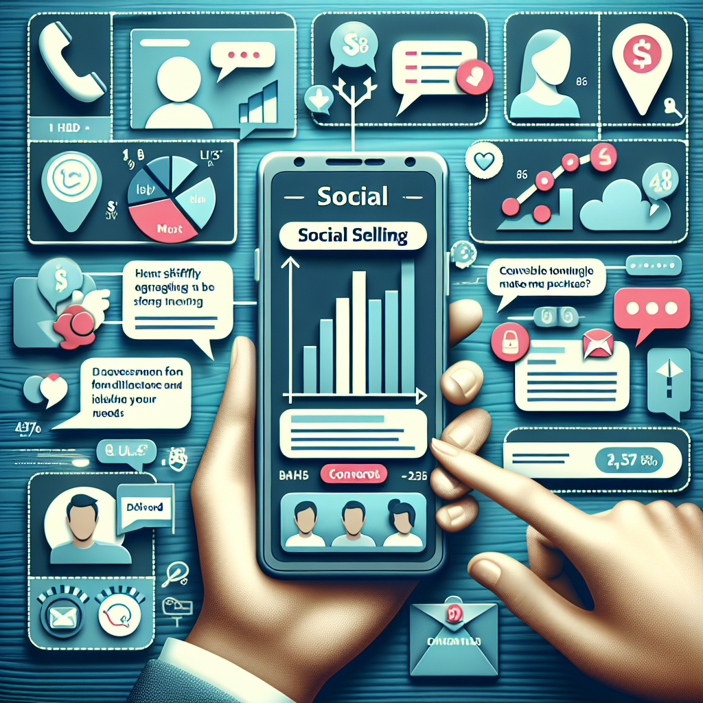 Illustration of Social Selling no WhatsApp: Guia definitivo para converter leads