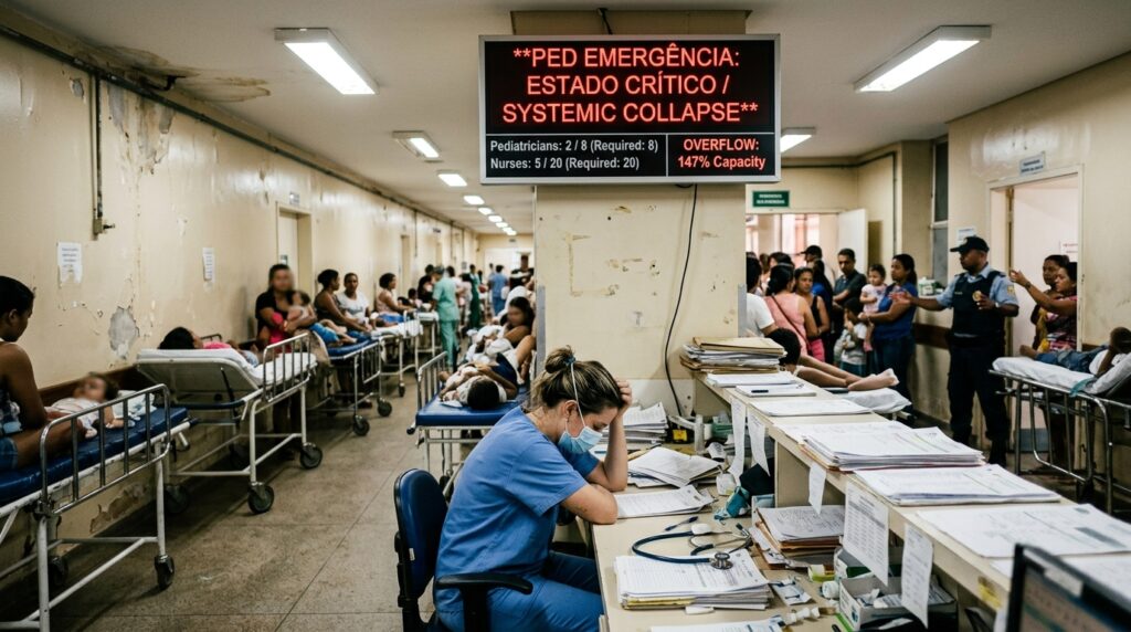 Colapso na Saúde do DF: O Grito de Socorro Diante das Portas Fechadas do HMIB