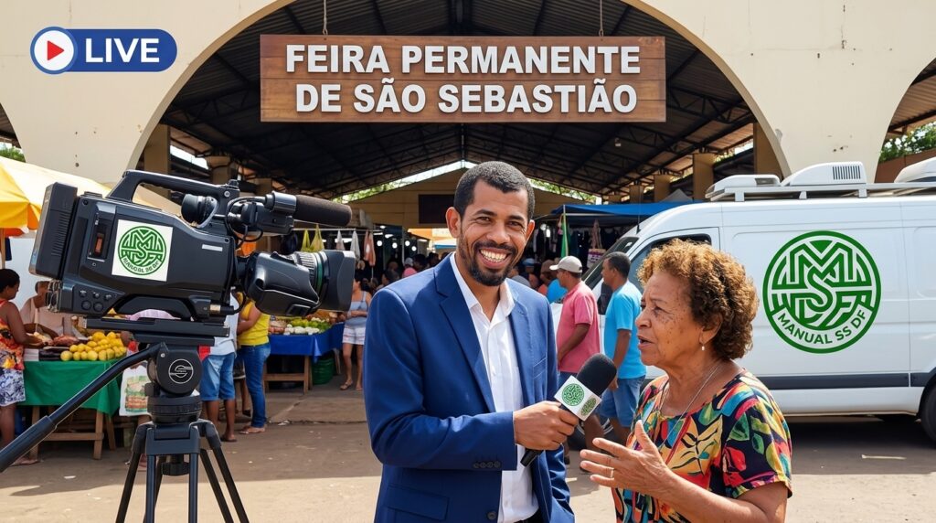 PMDF durante ocorrência em São Sebastião DF em caso de possível grilagem de terras