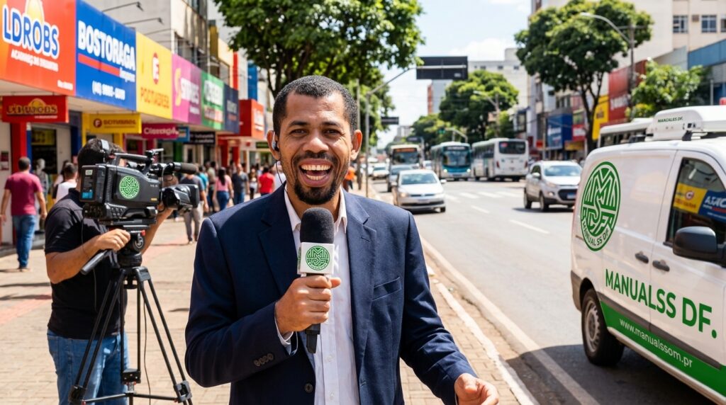 Acidente Entre Moto e Carro na Avenida Principal de São Sebastião DF