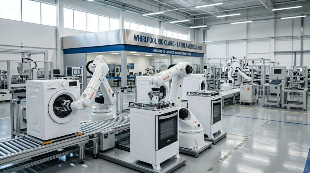Whirlpool Fecha Fábrica na Argentina e Transfere Produção para Rio Claro (SP): Entenda o Impacto da Desindustrialização
