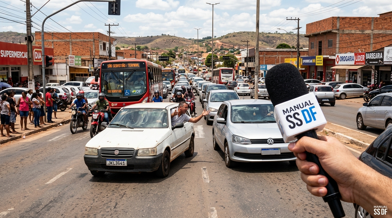 Caos e Conflito: O Reflexo da Crise de Mobilidade no Trânsito de São Sebastião-DF