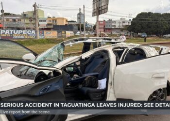 Acidente Grave em Taguatinga Deixa Feridos: Veja Detalhes
