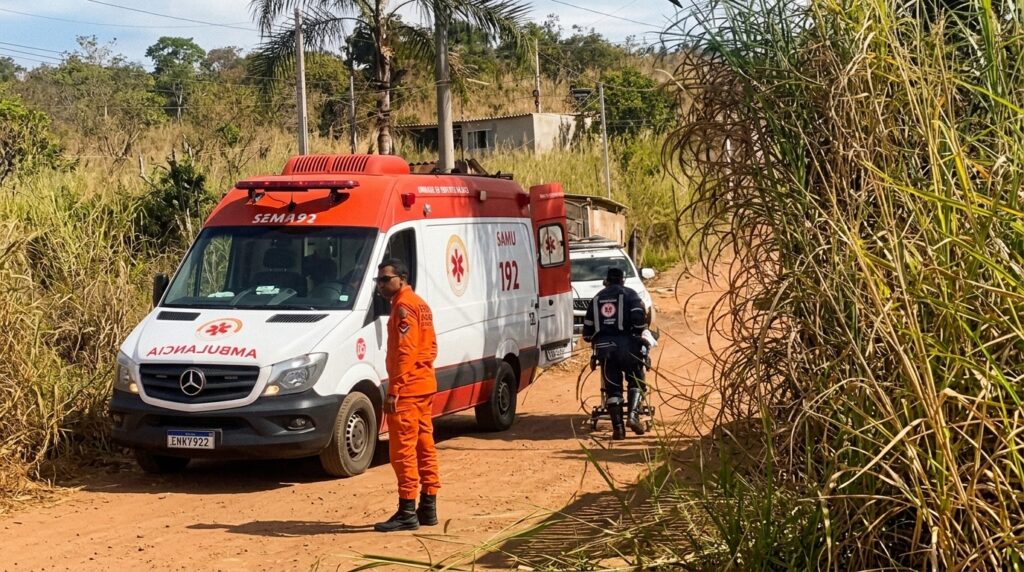 Homem agredido em residência no Zumbi dos Palmares, São Sebastião DF