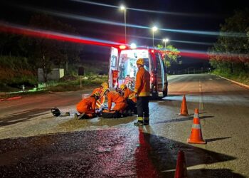 Acompanhe o acidente na DF-473: Motociclista Ferido em São Sebastião