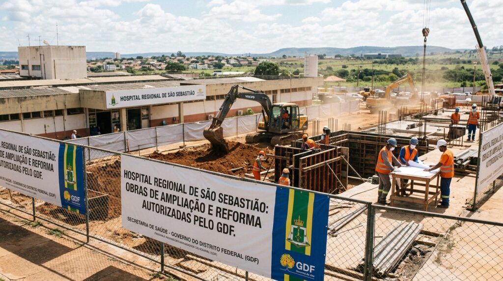 Hospital de São Sebastião: Obras autorizadas pelo GDF